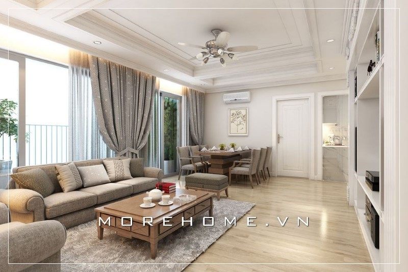 Kiểu dáng đơn giản nhưng tinh tế của bộ ghế sofa sẽ gây ấn tượng mỗi khi có khách đến thăm nhà.