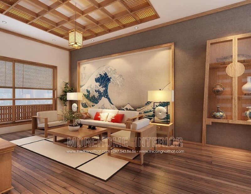Bàn trà MH-HD009 hiện đại trang trí phòng khách chung cư trang nhã